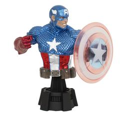¡El Capitán América está listo para deslumbrar con su energía descomunal! Tal como se vio en los números de su serie en solitario de los años 2000, cuando su escudo de vibranium fue destrozado