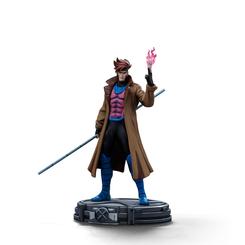 Disfruta del encanto y la destreza con la estatua Marvel Art Scale 1/10 X-MEN '97 Gambit. Esta estatua, con licencia oficial, es una verdadera joya que captura la esencia y el carisma de uno de los personajes más queridos del universo Marvel.