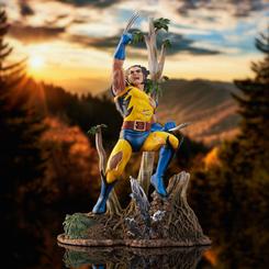 ¡Revive la nostalgia de los años 90 con la impresionante figura de Marvel Gallery PVC Diorama de Wolverine inspirada en los cómics! Esta nueva estatua de 28 cm de Diamond Select Toys te transporta a la década de 1990 con la apariencia clásica de Wolverine