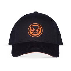 Gorra con el logo del logo de Black Panther, Disfruta con esta gorra de la factoría de Marvel Comics. Gorra de alta calidad realizada en algodón 100%, talla única y ajustable.