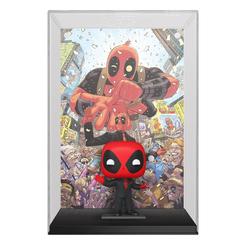 ¡Prepárate para la acción desenfrenada con la figura de vinilo Marvel POP! Comic Cover Deadpool (2025) #1, presentando al intrépido Deadpool enfundado en su traje negro! 