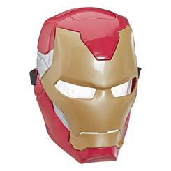 Ponte en la piel del genio de Stark con esta máscara electrónica de Iron Man: un casco de alta tecnología que, al levantar la visera frontal, enciende luces internas simulando la interfaz del traje 