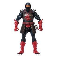 Ninjor irrumpe desde las sombras en la colección Core New Etheria de Masters of the Universe, combinando el sigilo de un ninja con la potencia de un guerrero de Eternia. 