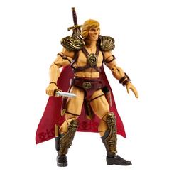 igura de Deluxe Movie He-Man  basada en la serie de He-man y los Masters del Universo también conocido como MOTU. En esta ocasión Mattel ha realizado una nueva colección Revelation para la serie de Netflix 