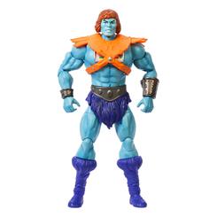 Desde la aclamada línea Masterverse de Masters of the Universe llega Faker, la figura de acción que reinterpreta al icónico doble robótico de He-Man con un estilo moderno y detallado