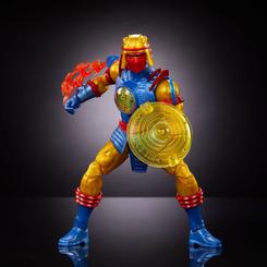 Únete a la batalla por el poder en New Eternia con la figura articulada de Sy-Klone de la línea "Masterverse" de Masters of the Universe. Con una altura aproximada de 18 cm