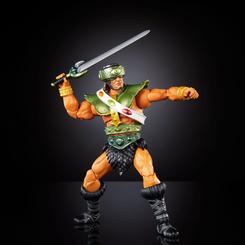 Adéntrate en el legendario universo de Masters of the Universe con la figura Tri-Klops de la línea "New Eternia Masterverse", con una altura aproximada de 18 cm. Esta figura articulada es una adición imprescindible a la colección Masters of the Universe