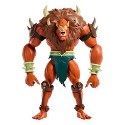 Poder salvaje en tu colección con la Masters of the Universe Origins Deluxe – Beast Man (14 cm), una figura articulada lista para tomar la estantería por asalto. Inspirada en la Cartoon Collection 200X 