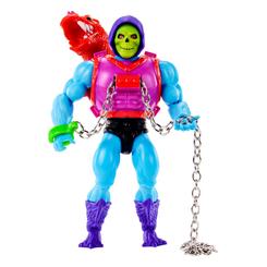 ¡Prepárate para una aventura épica en el universo de los Masters del Universo con la figura de acción "Dragon Blaster Skeletor" de la serie "Origins" de Mattel!

Esta figura de acción de Skeletor es altamente articulada