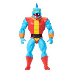 Fangman, uno de los villanos más peculiares del universo de Masters of the Universe, regresa con todo su carisma reptiliano en esta figura de la línea Cartoon Collection Origins de Mattel. 