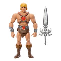 Poder de Grayskull en 14 cm de pura articulación y detalle. He-Man Cartoon Collection de la línea Masters of the Universe Origins de Mattel eleva el listón con un esculpido fiel al dibujo animado 
