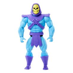 Descubre la esencia épica de los Masters of the Universe con la colección de figuras de acción Origins. Sumérgete en la fascinante dimensión de Mattel, donde la figura de acción de Skeletor de 14 cm te espera para desatar su poder.