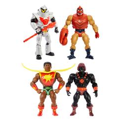 ¡Prepárate para la batalla con el último surtido de figuras de acción de "Masters of the Universe Origins" de Mattel! Este surtido de 4 figuras de acción altamente articuladas y completamente posables de 14 cm de altura
