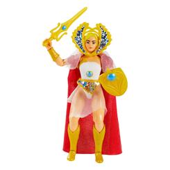 Adéntrate en el extraordinario mundo de los Masters of the Universe con la cautivadora figura de acción Origins de Princess of Power: She-Ra. Directamente de la aclamada serie de Mattel