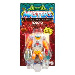 Figura de Roboto basada en la serie de He-man y los Masters del Universo también conocido como MOTU. En esta ocasión Mattel ha realizado una nueva colección Origins para la serie de Netflix Masters of the Universe.