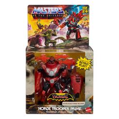 Embárcate en una aventura épica con la figura de acción de Masters of the Universe Origins: The Evil Horde - Horde Trooper Prime. Esta impresionante figura articulada de aproximadamente 14 cm 