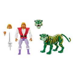 Descubre el increíble Pack de 2 Figuras de la colección Masters of the Universe Origins: Prince Adam y Cringer. Con una altura aproximada de 14 cm, estas figuras articuladas capturan a la perfección la esencia 