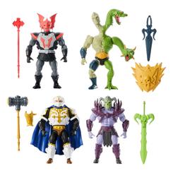 Cuatro leyendas de Eternia regresan con fuerza en este exclusivo pack de Masters of the Universe Origins presentado por heo, que reúne en una sola caja a algunas de las figuras más emblemáticas de la saga. 