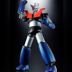 ¡Descubre la nueva edición de la figura de acción Mazinger Z Soul of Chogokin Diecast! Una versión totalmente renovada para celebrar los 50 años de MAZINGER Z. Con su cabeza, brazos y aletas de pecho de metal