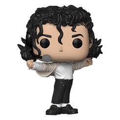 ¡Lleva a casa el ícono del pop con la figura de vinilo Michael Jackson de la serie POP! Rocks de Funko! Esta figura sorprendente captura la esencia única del Rey del Pop y es un imprescindible para cualquier amante