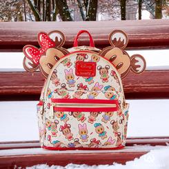 ¡Lleva contigo el espíritu festivo de Mickey y Minnie con esta adorable mini mochila de galletas de jengibre!

Esta encantadora mini mochila, con un tamaño perfecto de 22,86 x 11,43 x 26,67 cm,