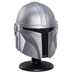 Elegancia galáctica y presencia inmediata para una pieza que destaca nada más verla: el casco The Mandalorian & Grogu Star Wars 15 cm es un coleccionable con mucho carácter, pensado para aportar fuerza visual