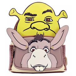 Impacto visual garantizado con la Mochila Shrek & Donkey Loungefly, que captura la esencia del ogro más querido y su inseparable burro en cada detalle. Con unas medidas de 25 cm de ancho, 31,25 cm de alto