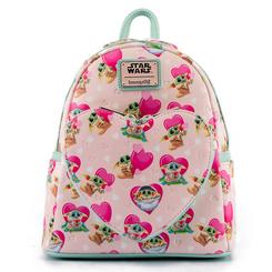 ¿Eres fan de la serie de televisión The Mandalorian? Si es así, esta Mini Mochila The Mandalorian con Corazones de Loungefly es el complemento perfecto para ti. Esta mochila está diseñada con un estilo único que combina la sensación del Oeste