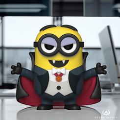 ¡Prepárate para una dosis de diversión descontrolada con Dave'acula, la exclusiva figura de vinilo de la serie POP! Movies de los Minions! Desde Funko llega esta increíble figura que mide aproximadamente 9 cm de altura