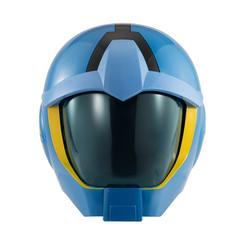 Experimenta la emoción de Mobile Suit Gundam con la impresionante Réplica a Escala 1/1 del Casco Estándar del Traje de Sleggar Law de las Fuerzas de la Federación Terrestre. 