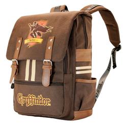 La elegancia retro se une con la magia de Hogwarts en esta mochila “Seeker” de 40 × 29 × 14 cm, diseñada para los auténticos aventureros de la escuela de magia y quidditch. 