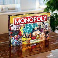 Monopoly oficial basado en la saga de Dragon Ball Z. ¡En este episodio de Dragon Ball Z los Guerreros Z luchan en una batalla épica lanzando dados y comprando terrenos