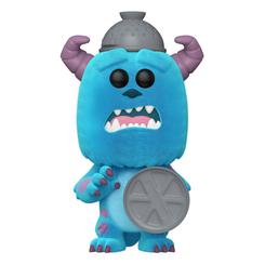 Figura Sulley with Lid realizada en vinilo perteneciente a la línea Pop! de Funko. La figura tiene una altura aproximada de 9 cm., y está basada en Monstruos S.A. La línea de figuras POP! 