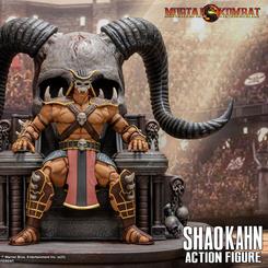 El implacable Emperador Shao Kahn es un ambicioso líder que sólo es igualado por su despiadada naturaleza. Hace milenios, asumió el control de Outworld al derrocar a Onaga y desde entonces ha conquistado muchos otros reinos. 