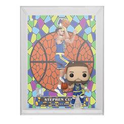 Figura de Stephen Curry realizada en vinilo perteneciente a la línea Pop! de Funko. La figura tiene una altura aproximada de 9 cm., y está realizada para la NBA. La línea de figuras POP! Vinyl 
