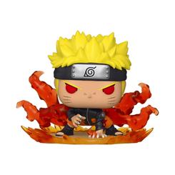 ¡Sumérgete en el mundo ninja con las Figuras POP! de Naruto Shippuden! Presentamos la edición especial de Naruto Uzumaki as Nine Tails, una figura de vinilo de 9 cm que muestra al protagonista de la serie en su forma de nueve colas