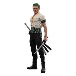 ¡Prepárate para conocer a uno de los personajes más icónicos del mundo de One Piece en forma de figura de acción excepcional! Roronoa Zoro, el intrépido espadachín y fiel compañero del joven Monkey D. Luffy, cobra vida en esta impresionante figura 