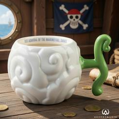 Una taza que no pasa desapercibida y convierte cualquier desayuno, pausa o rincón de escritorio en un guiño directo al universo de One Piece Netflix. Esta taza 3D One Piece inspirada en la Fruta Humo Humo