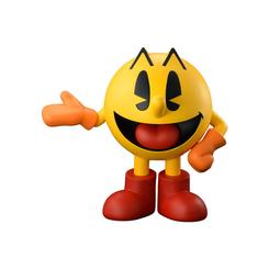 ¿Te gustan los videojuegos clásicos? Entonces no te pierdas esta increíble estatua de PVC de PAC-MAN, el personaje más famoso y querido de la historia de los juegos. Esta estatua forma parte de la serie SoftB, 