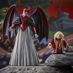Este paquete de 2 figuras de acción de Dungeon Master y Venger contiene 2 figuras inspiradas en la clásica serie de dibujos animados. ¿Por qué estos dos? spoilers! 
