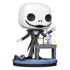 Adéntrate en el mundo encantador y misterioso de "Pesadilla antes de Navidad" con esta figura de vinilo POP! de Jack Skellington en su versión de laboratorio. Celebra el 30 aniversario de la película con esta figura coleccionable que no puede faltar en tu