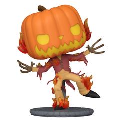 Sumérgete en el mundo mágico y encantador de "Pesadilla antes de Navidad" con esta figura de vinilo POP! del Rey Calabaza. En honor al 30 aniversario de la película, Funko presenta esta figura coleccionable que no puedes dejar pasar.