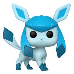 La figura Pokemon Super Sized Jumbo POP! Vinyl Glaceon (EMEA) 25 cm es una figura de vinilo de la línea 'POP!', diseñada para representar al personaje de Glaceon en el mundo de Pokémon. 