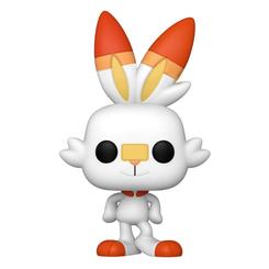 ¡Prepárate para agregar a tu colección una de las figuras POP! Games Vinyl de Pokémon más lindas y encantadoras! La figura de Scorbunny, uno de los personajes más queridos de la octava generación de juegos de Pokémon