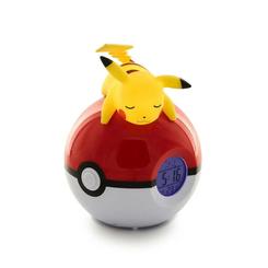 ¿Eres un verdadero fan de Pokémon? ¡Entonces no puedes perderte el nuevo reloj despertador de Pikachu con forma de Pokeball y luz! Este increíble reloj tiene una pantalla digital LCD retroiluminada, 