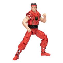 Descubre la increíble FIGURA FUSIÓN DE POWER RANGERS Y COBRA KAI A ESCALA DE 15 CM, una pieza única que combina lo mejor de dos mundos. Esta figura de la línea Lightning Collection tiene un diseño detallado