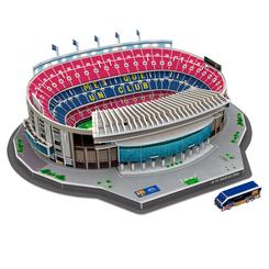 Puzzle 3D Camp Nou FC Barcelona, una réplica que convierte la emoción del estadio en una pieza de coleccionismo con presencia propia. Este puzzle 3D del estadio Camp Nou reúne diseño, montaje sencillo