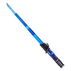 Imagina emocionantes aventuras en una galaxia muy, muy lejana con el sable de luz electrónico Sable Oscuro de la línea Lightsaber Forge Kyber Core de Star Wars 