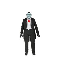 Humor gótico con pedigrí televisivo: la Figura Ultimate Grandpa Munster llega con un esculpido expresivo que clava el encanto travieso del abuelo interpretado por Al Lewis y un cuerpo articulado que permite desde poses 