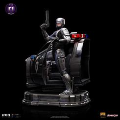 Iron Studios nos presenta la esperada estatua "Robocop Deluxe - Robocop - Art Scale 1/10", protagonizada por el clásico y original oficial de policía del futuro, tal como lo conocimos en la gran pantalla. 